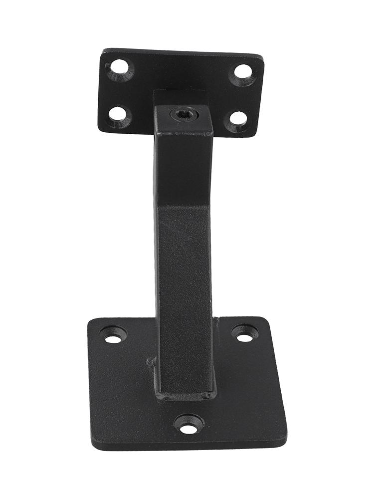 Stainless Steel Black Stair Handrail Bracket Bannister Wall Support Hand Rail Balustrade Strong Stair Railing Brackets
