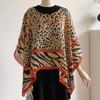 Shawls Summer Beach Sexy Women Fashion Print Chiffon Smock Bikini Cover Up Loose Blouse Sunscreen Comfortable Poncho Hot