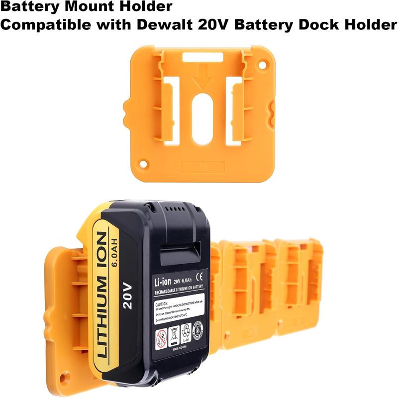 DeWalt 20V/60V Battery Holder for DCB200 with Hook