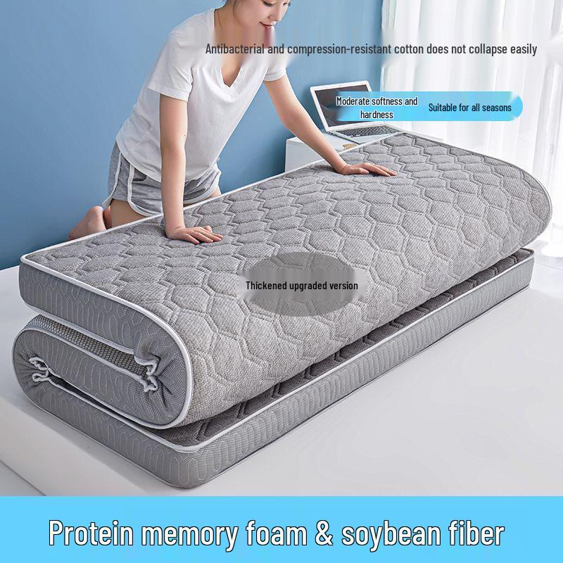 Thickened Antibacterial Soft Tatami Mattress Topper with Memory Latex