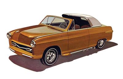 PLATZ 1/25 Ford Convertible 1950 Plastic Model Kit AMT929