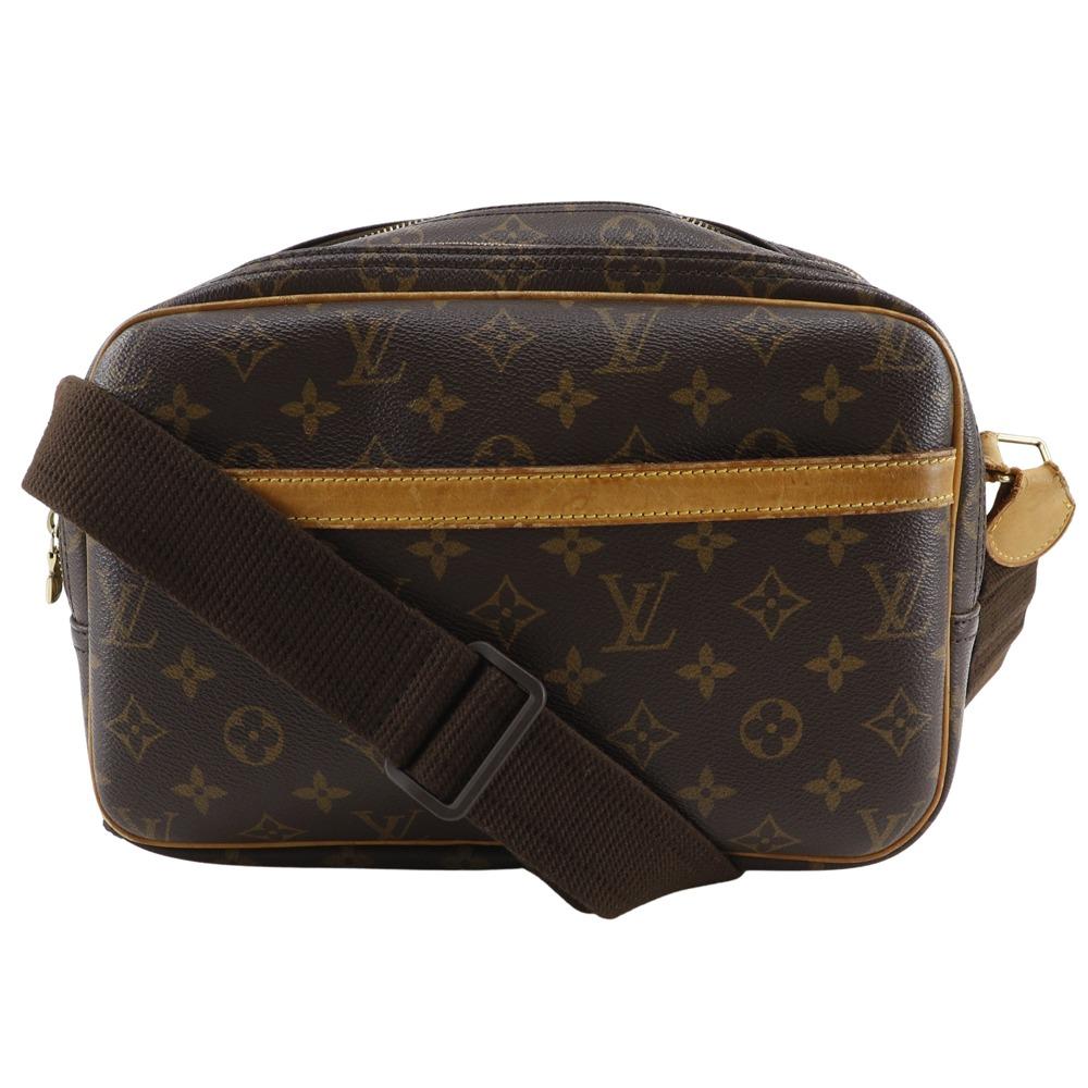 LOUIS VUITTON Reporter PM Shoulder Bag M45254 Brown Monogram canvas Women Used