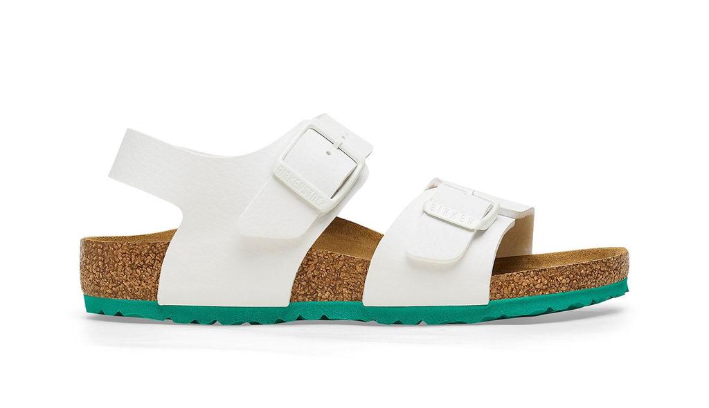 Sandals Birkenstock White NEW YORK BS Jr
