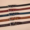 Pure Cowhide Retro Tree Paste Leather Belt Men's Casual Cowhide Belt Men's