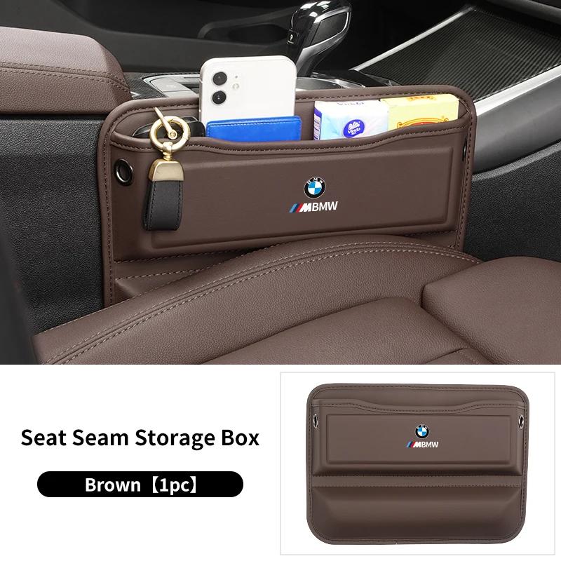 BAFJ3 Hot 2025 Car Seam Storage Box Crevice Organizer Bag Gap Filler For BMW X3 X5 X6 M5 M3 E46 E90 E60 F10 E39 F30 E36 G30 E87 E70 E9