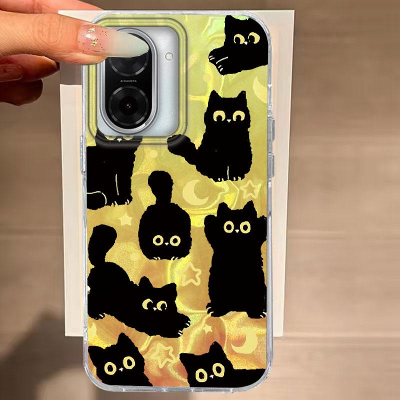 

For Xiaomi 14T Pro 13T 11 Lite 5G Phone Cover Cute Cat Cartoon Shockproof Protective Fashion Luxury Bumper Cover Anti Fall Shell Xiaomi 13T