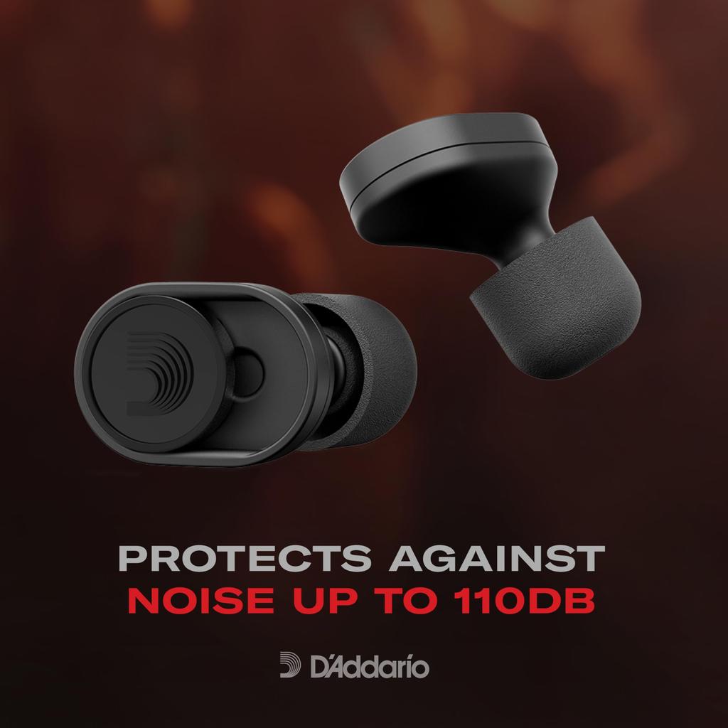 Earplugs dBud Hearing Protection Attenuation Switching Detachable Carrying Case [D'Addario] 2-stage (-12dB/-24dB) PW-DBUDHP-01 [Earpiece, Leash,