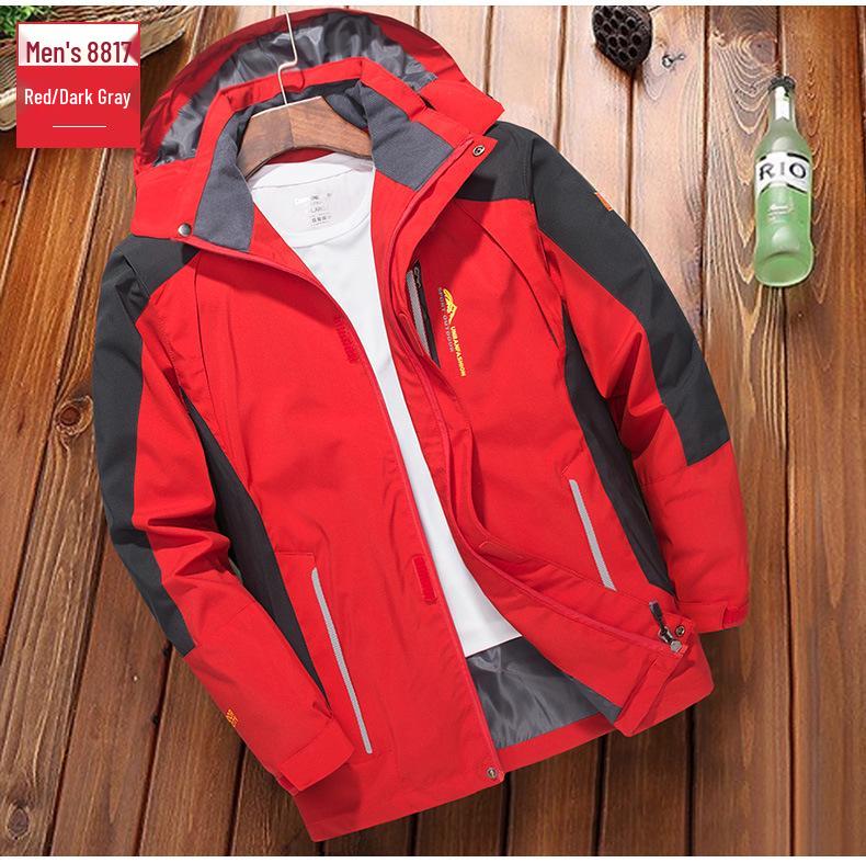 Customizable Men's and Women's Windproof Waterproof Jacket for Spring and Autumn