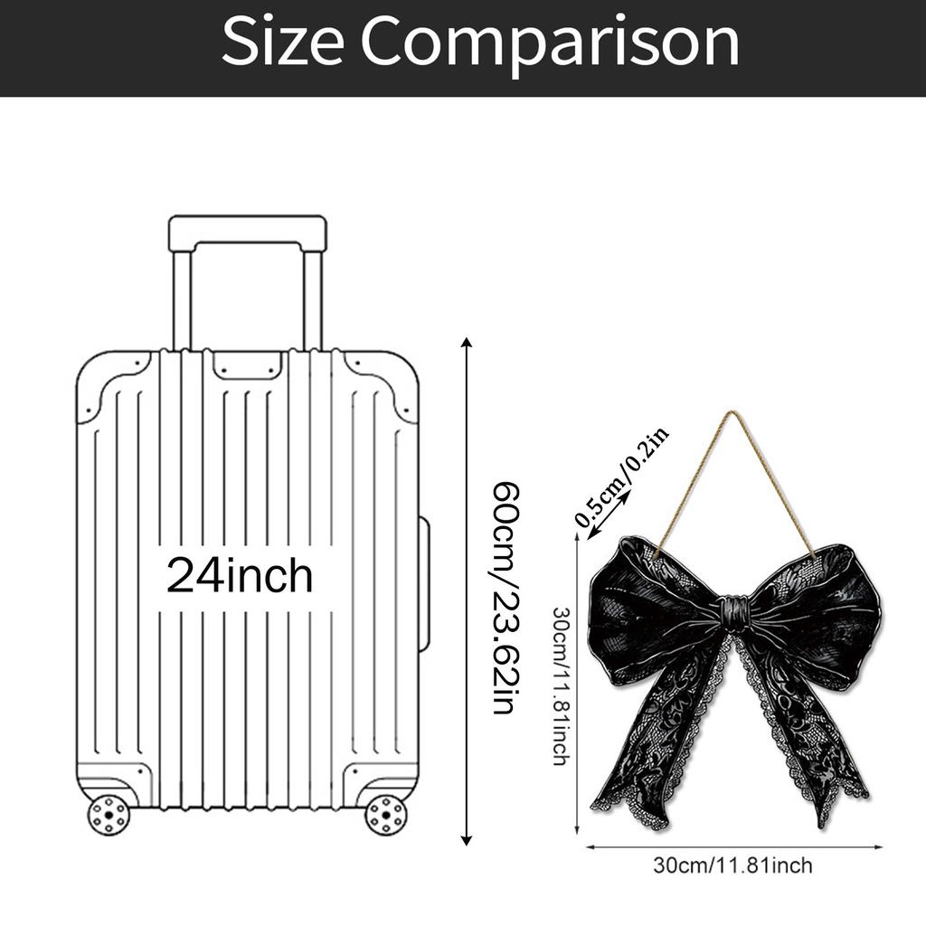 Black Wall Hanging Halloween Decor for Indoor Festive Decoration