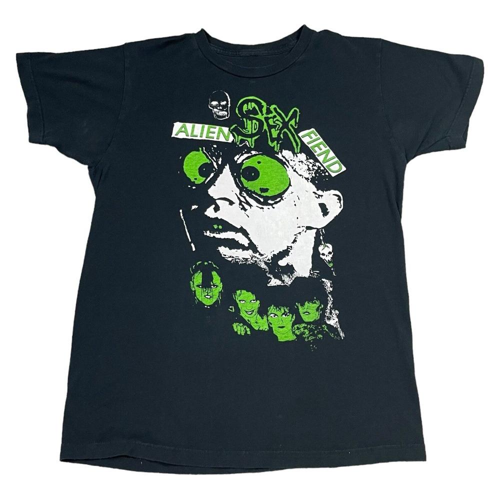 Alien Sex Fiend Band Album Rock Adult Cotton Unisex T-Shirt S-5XL GS099 Unisex T-Shirt XXXL