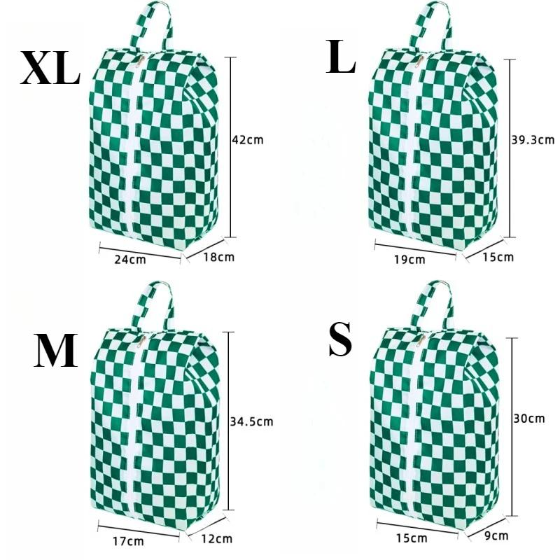 4 Size Portable Waterproof Shoe Storage Bags with Zipper Closure for Men and Women Travel Dustproof Shoes Organizer Bags