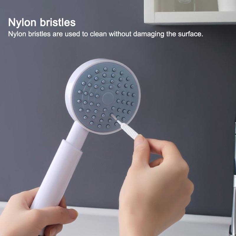 Anti-clogging 10pcs/Set Small Brush Pore Gap Cleaning Brush Shower Head Cleaning Mobile Phone Hole Cleaning Cleaning Keyboard