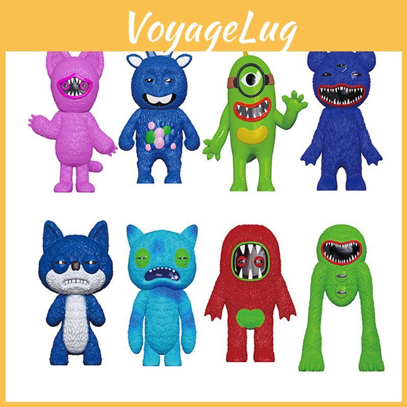 Figurine Fuggler Pvc Desk Model Set With Teeth Display For Collectors And Fans