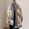 Korean Style Fashion Jacquard Scarf Women Winter Thick Warm Shawl