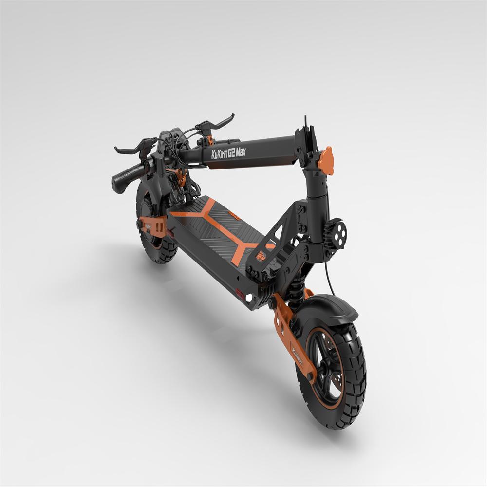 KuKirin G2 MAX Adult Electric Scooter 55 Km/h Max Speed 70KM Long Range 1200W Powerful Motor 48V 20.8AH 10Inch Off-road Tyres(NO ABE)