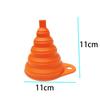 Silicone Liquid Funnel Universal Kitchen Funnel Car Engine Funnel  Washer Fluid Change