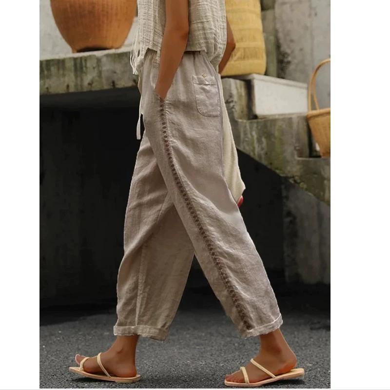 

Women s Pants, Women s Loose Wide Leg Pants, Casual Pants XS білий