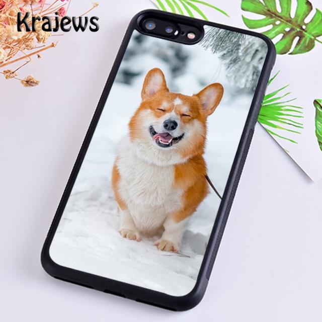 Krajews Corgi Welsh Corgi Dog Phone Case Cover For iPhone 17 Air 16 15 14 plus 11 12 13 pro max Plus coque Shell Fundas