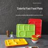 Jing Zhi Feng Rectangular Melamine Divided Plates