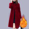 Spring and Autumn Women's Casual Mid-length Woolen Coat