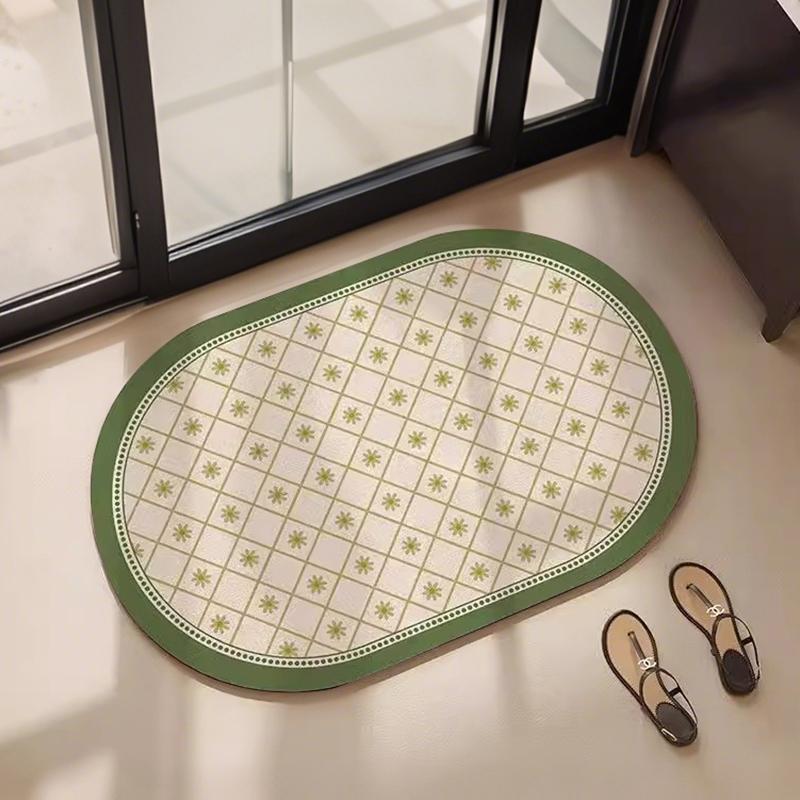 American diatom mud floor mat bathroom mat absorbent foot mat toilet toilet quick drying non-slip door mat carpet dirt-resistant