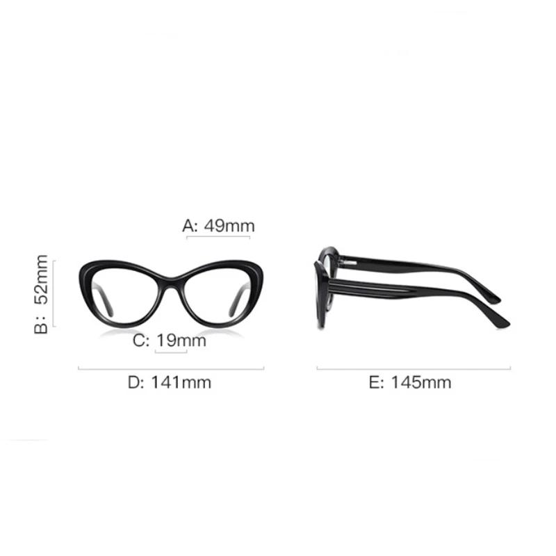Green Pink Frame Cat Eye Myopia Glasses Woman Spring Hinge TR90 Minus Photochromic Glasses With Diopters 0 -0.5 -0.75 To -6.0