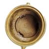 Brass Ornament Copper Ingot Treasure Bowl Incense Burner Home Decoration Aromatherapy Furnace Office Craft Gift
