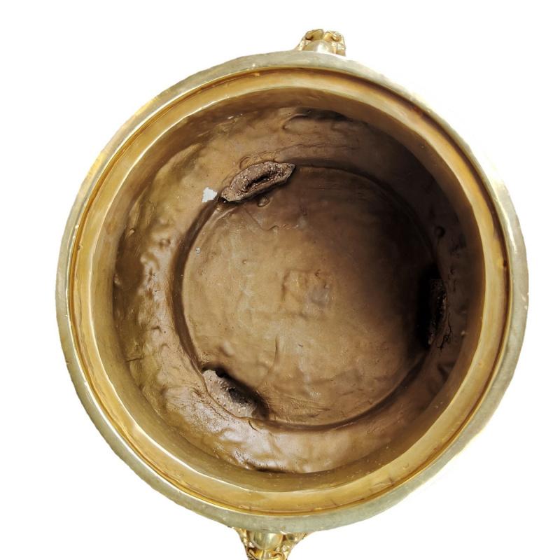 Brass Ornament Copper Ingot Treasure Bowl Incense Burner Home Decoration Aromatherapy Furnace Office Craft Gift