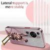 Phone Cover for Huawei P60 Pro/P60 Case Glitter Powder PC+TPU Shell with Pull-out Kickstand