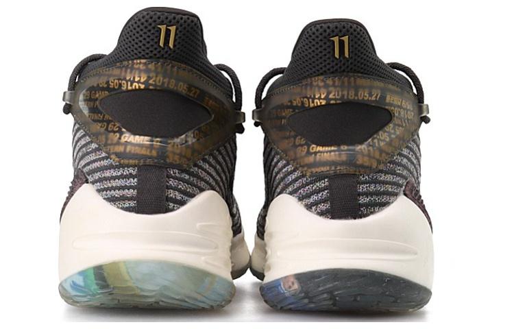 Men's Sneakers Anta KT4 Pro KT Playoff Cushioning Support Mid top Performance Basketball Shoes Men's Black