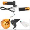 1 Pair Universal Electric Scooter Turn Handle Grip Throttle Left Right Replacement 1.45M Cable