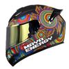 New Retro Full Face Motorcycle Helmet with Universal Day/Night Lens