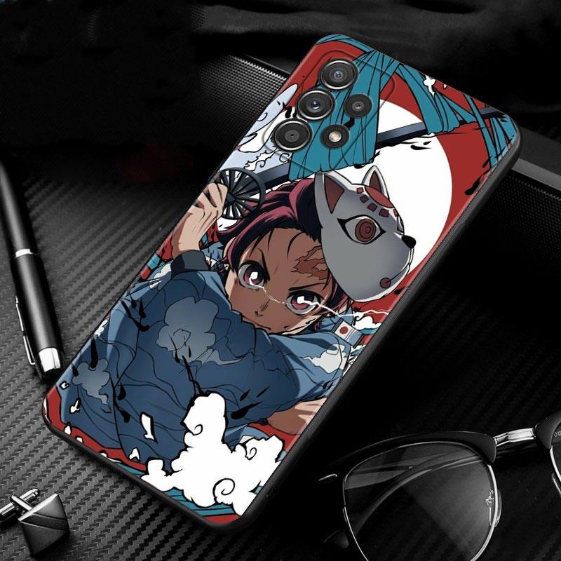 Fall Für Samsung Galaxy A72 A71 A52 A51 A42 A41 A32 A31 A22 A21s A12 A11 A02 A02s A01 Abdeckung shell Dämon Slayer Kimetsu Keine Yaiba