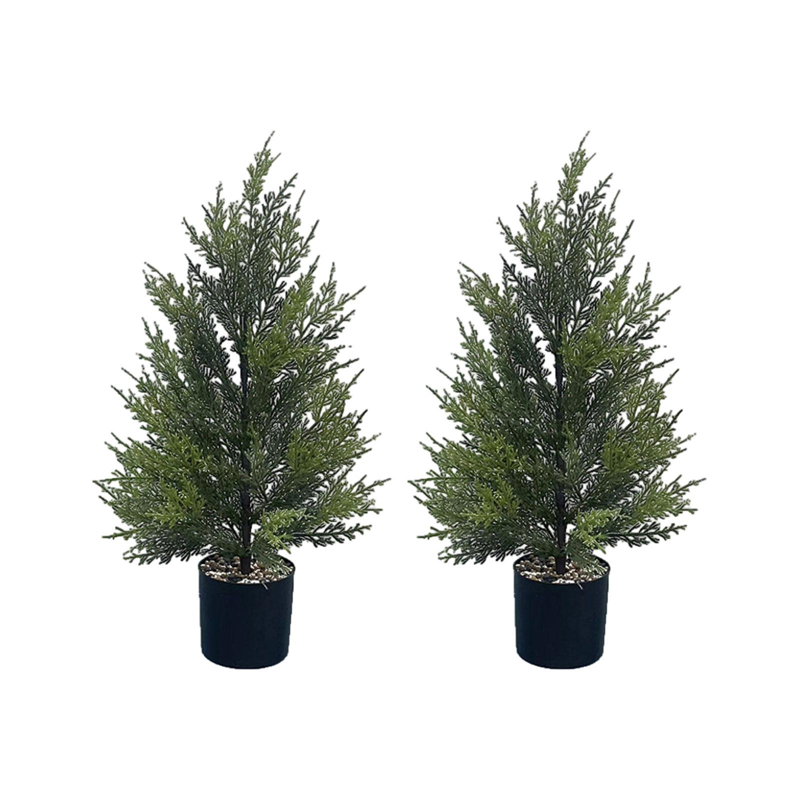 

Artificial And Leaf Simulation Green Plant Bonsai Living Room Potted Ornaments One Size