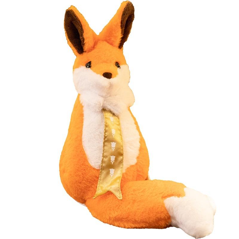 Cute Animal Little Fox Bag Plush Toy Doll Girl Messenger Bag Shoulder Bag Portable Versatile Backpack