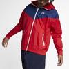 Nike Sportswear Windrunner Hooded Jacket Men Jackets Red Blue AR2192-657
