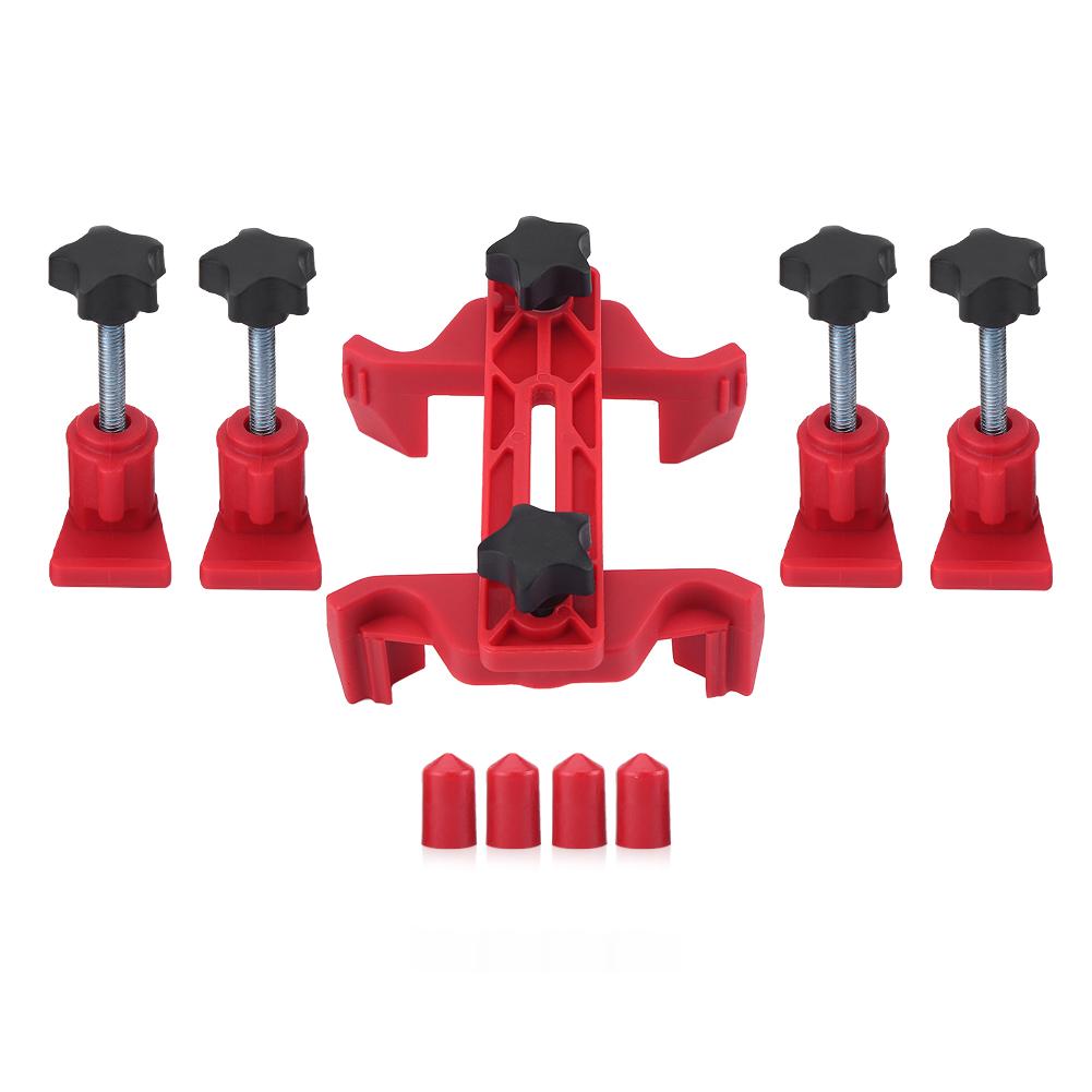 9pcs Car Dual Cam Clamp Camshaft Timing Sprocket Gr Locking Tool Kit for Engine Timing