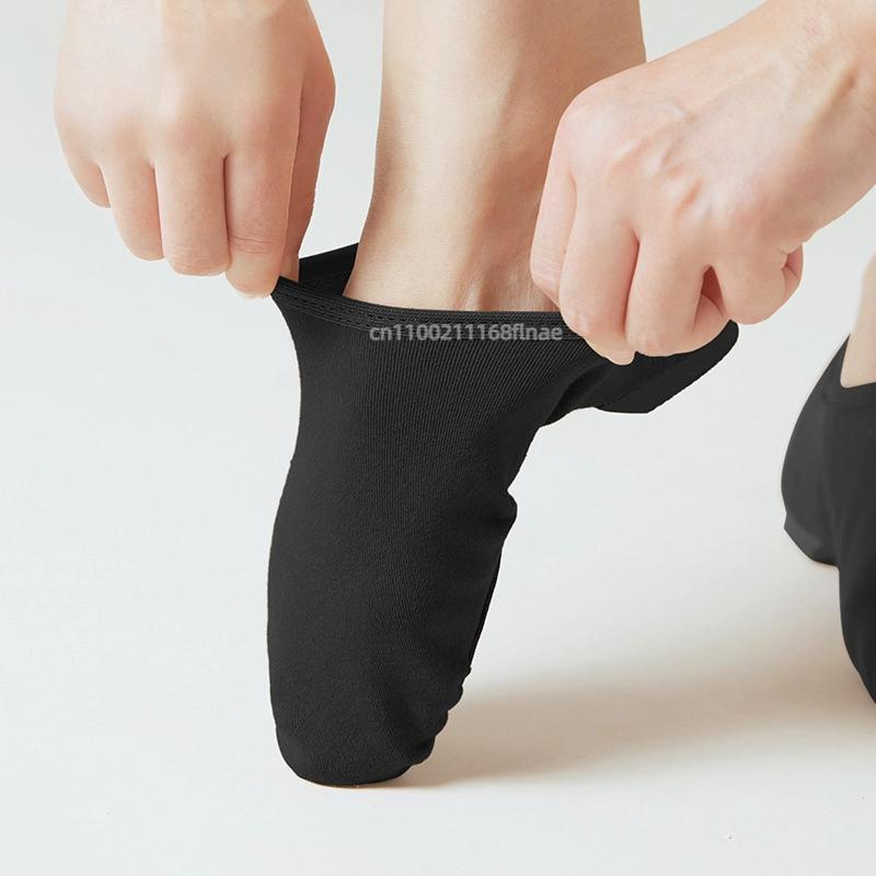 Damen-Tanzschuhe mit elastischem Stoff und weicher Sohle, Trainingsschuhe ohne Riemen, Bühnentanz-Performance für Damen