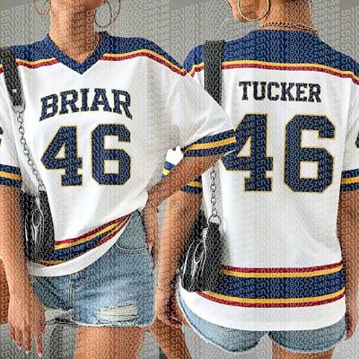 TV Drama Mimo Kampus Briar University Dres Graham 44 22 DI LAURENTIS 66 Tucker 46 Tričko Unisex Streetwear Volný Letní Top