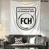 FC Heidenheim Wall Hanging Printed Fabric Blanket Decorative Tapestries for Bedroom Living Room Home Decor