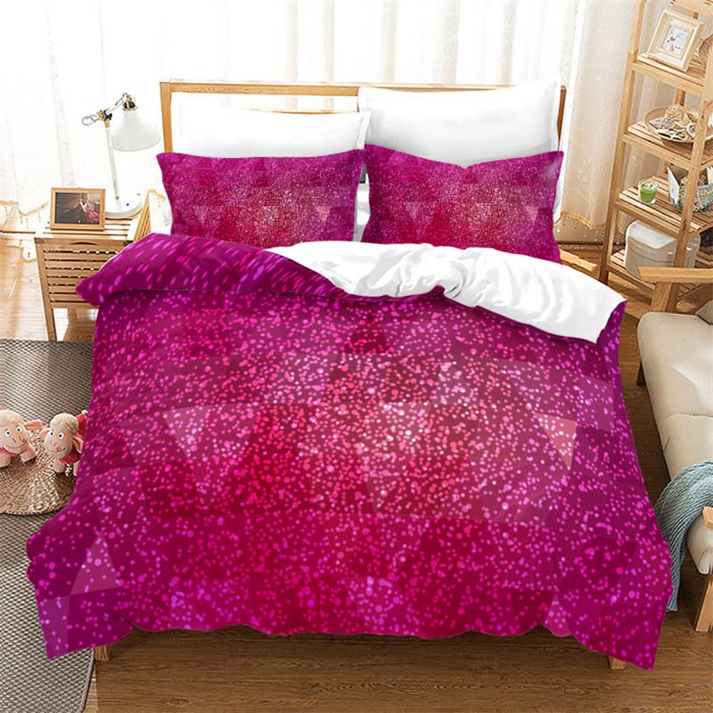 Modern Gradient Colorful Bedding Set Abstract Duvet Cover Microfiber Comforter Cover King Queen For Adult Teen Kids Room Decor