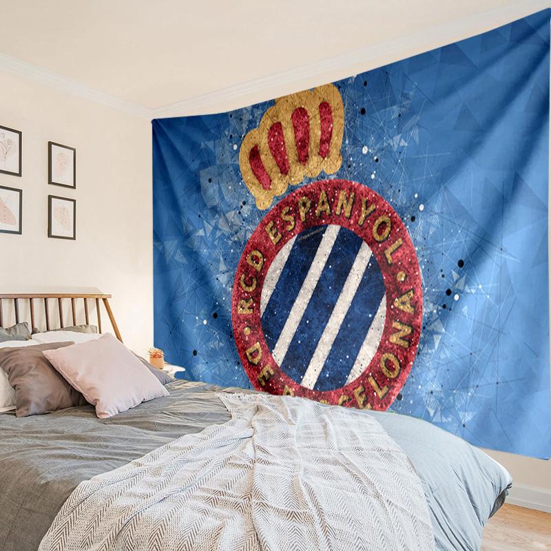Espanyol Fc Stadium Tapestry, Unique Design Tapestry, Wall Decor for Bedroom,Livingroom, Playroom,Heartwarming Fan Holiday Gifts