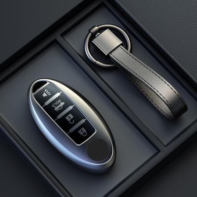 Neue Autoschlüsseletui-Abdeckung für Nissan Versa Maxima Altima Rogue Armada Sentra Murano für Infiniti FX35 QX60 Schlüsselanhänger-Zubehör