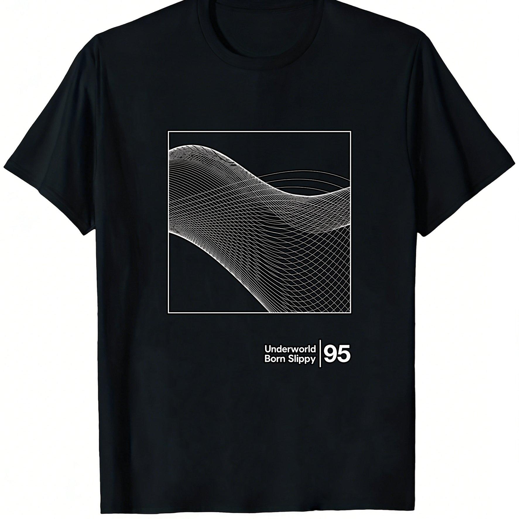 

UnisexS Graphic TShirt Featuring UnderworldS Born Slippy Designed To Resist Shrinking Available This Streetwear Piece Offers 4XL