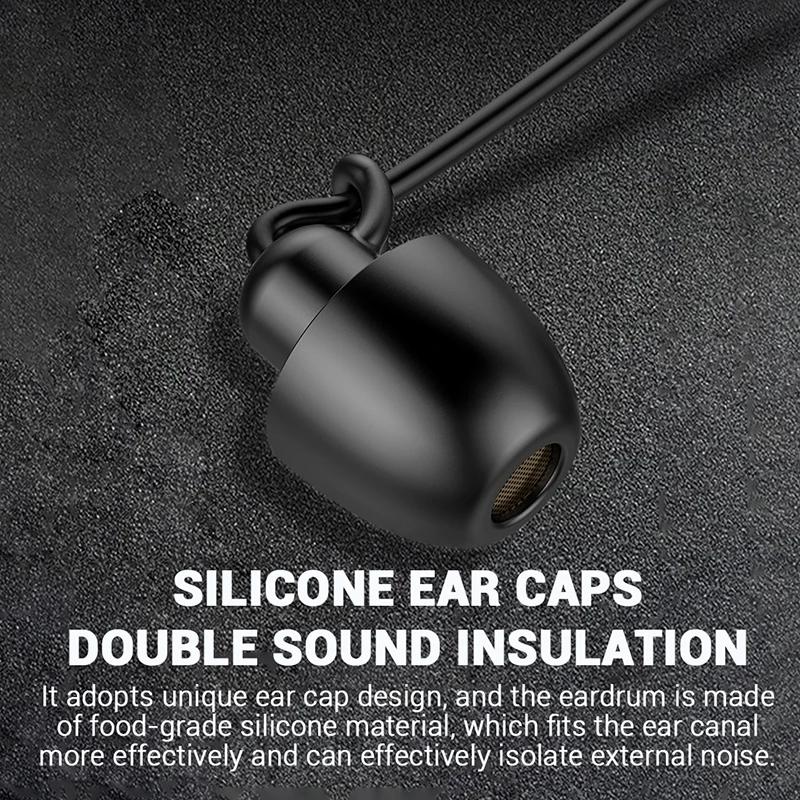 Wired Earphone Hifi Headset Noise-Cancel Sleeping Earbud Soft Silicone Headset TPE In Ear Pressure Earbuds For Xiaomi Huawei