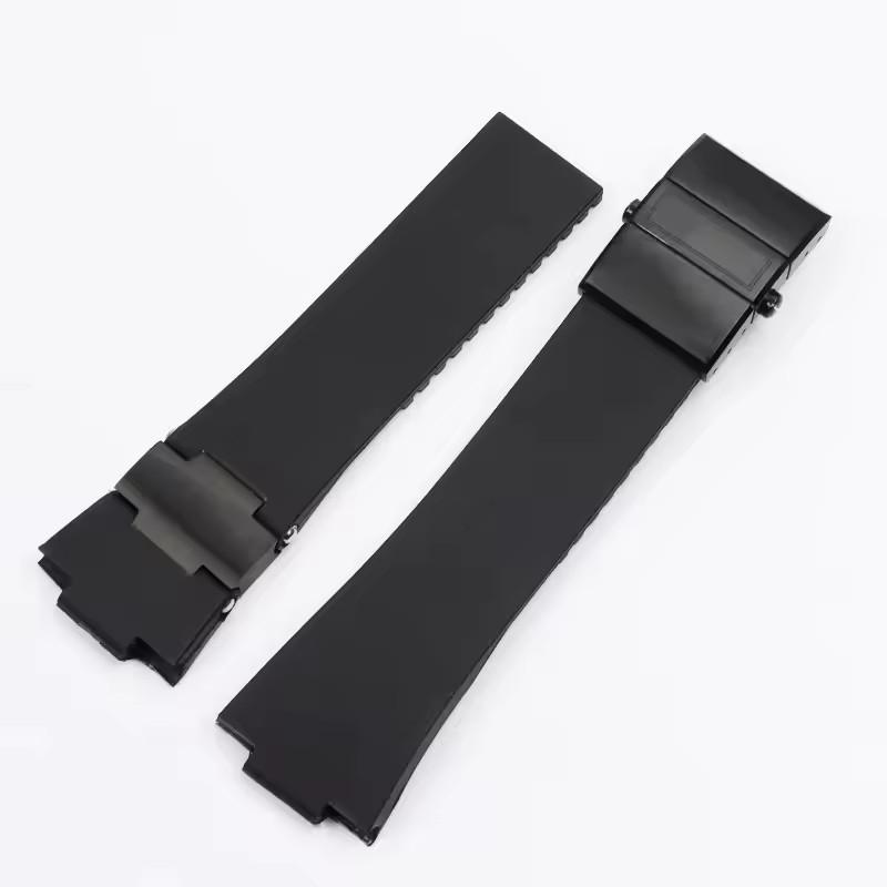 Silicone Watch Strap for Athens Observation Navigation 1183 Men's Women's Waterproof For Ulysse Nardin Rubber Watchbands