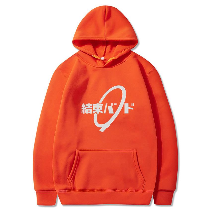 BOCCHI THE ROCK! Kessoku Band Pullover Hoodie Pullover Fashion Classic Hoodie Cozy Fleece Clothing Men's Hoodie Versatile Casual