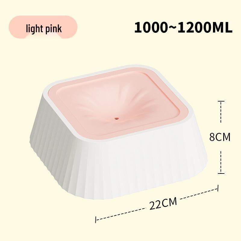 

Pet Anti-Splash Floating Water Bowl: Keeps Your Dog Dry with Large Capacity Design OPP Bag