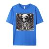Alien Tshirts Hip Hop Unisexs Tshirts Graphic Printed Tshirt Combed Cotton Tops Shirts Casual Clothing Shirt