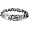 Personalized Dragon Head Bracelet, Mighty Men's Bracelet, Retro Dragon Bracelet, Jewelry